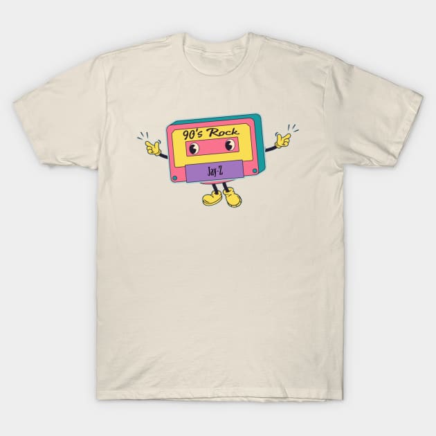 Music cassette man - Jayz T-Shirt by Teropong Kota